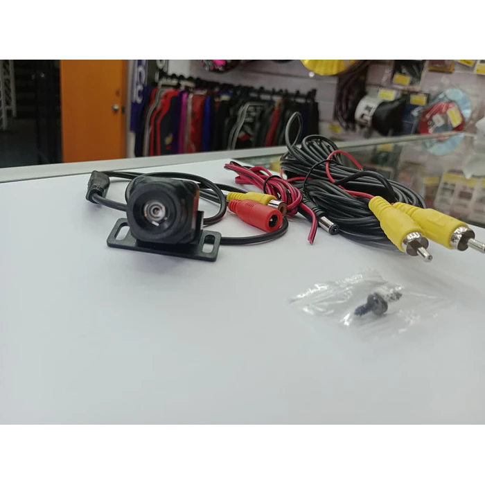 Camara de retroceso para autos 1080p 170°grados camara de respaldo de estacionamiento automático impermeable con visión nocturna antiinterferencias ajustable gran angular 8