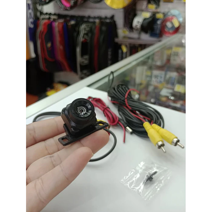 Camara de retroceso para autos 1080p 170°grados camara de respaldo de estacionamiento automático impermeable con visión nocturna antiinterferencias ajustable gran angular 11