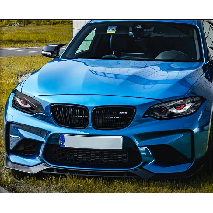 Vinilo Ojos Demonio para Faros de Auto Malla Adhesiva Universal Tuning 50x30 cm 6
