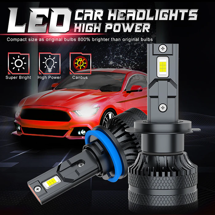 Ampolletas LED H7 Auto Blanca 12V 40.000LM CSP 15