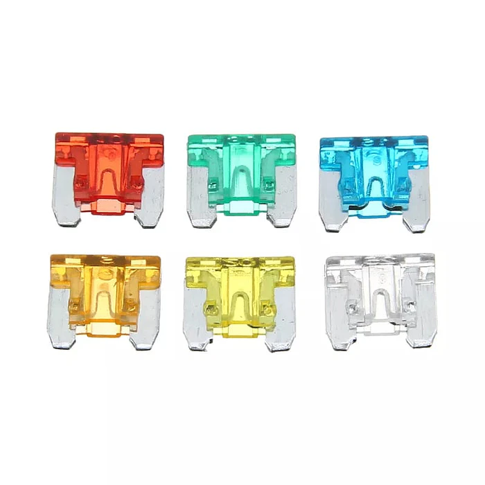 Juego de fusibles en blister de tamaño - micro patas cortas 4