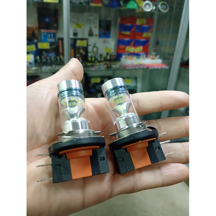 PAR DE AMPOLLETAS LED H15 100W – LUZ ALTA + DRL 5