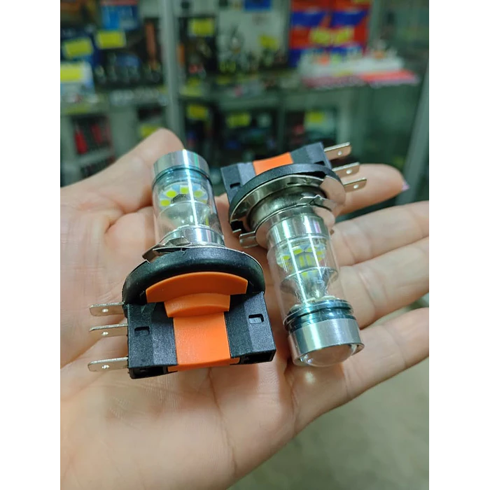  PAR DE AMPOLLETAS LED H15 100W – LUZ ALTA + DRL 11