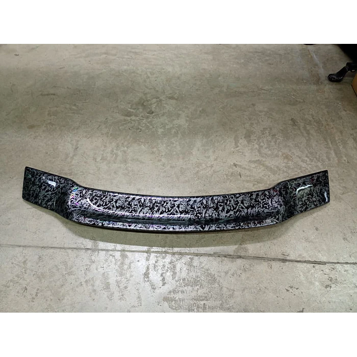 Aleron trasero de maletero estilo Boca de pato material ABS  fibra de carbono forjado  6
