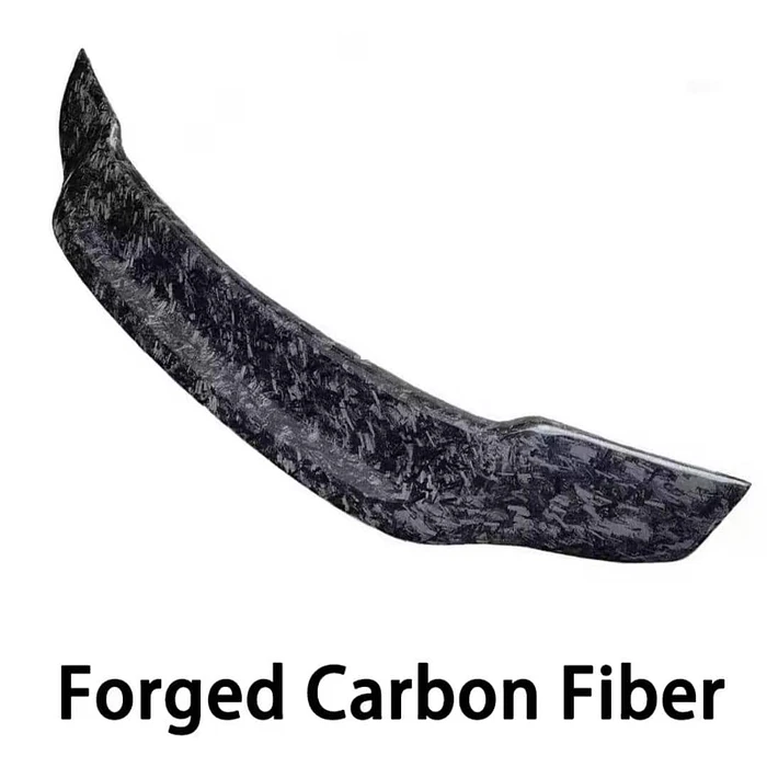 Aleron trasero de maletero estilo Boca de pato material ABS  fibra de carbono forjado  7