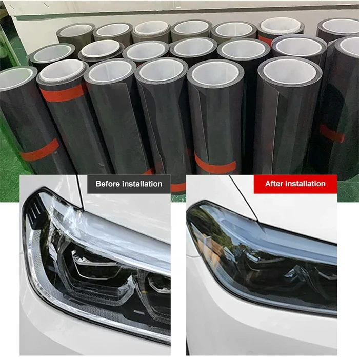 Vinilo PPF TPU Ahumado para Focos y Faros Auto 50cm x 1,52m   8