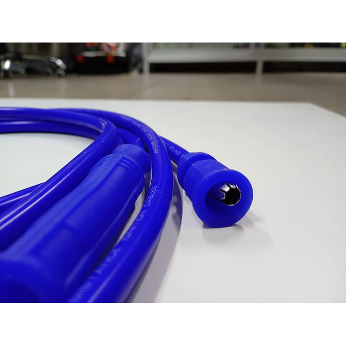 JUEGO 5 CABLES DE BUJÍAS ALTO VOLTAJE UNIVERSAL AUTOS 4