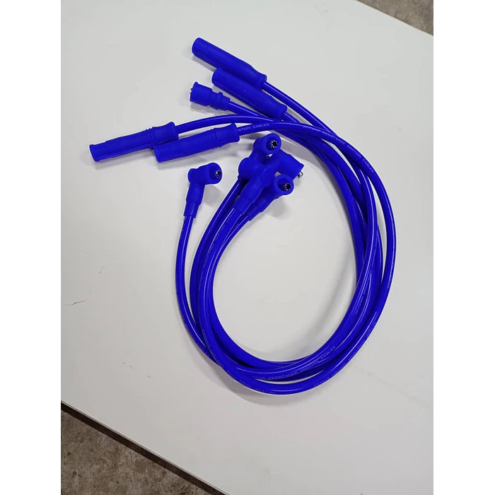 JUEGO 5 CABLES DE BUJÍAS ALTO VOLTAJE UNIVERSAL AUTOS 1