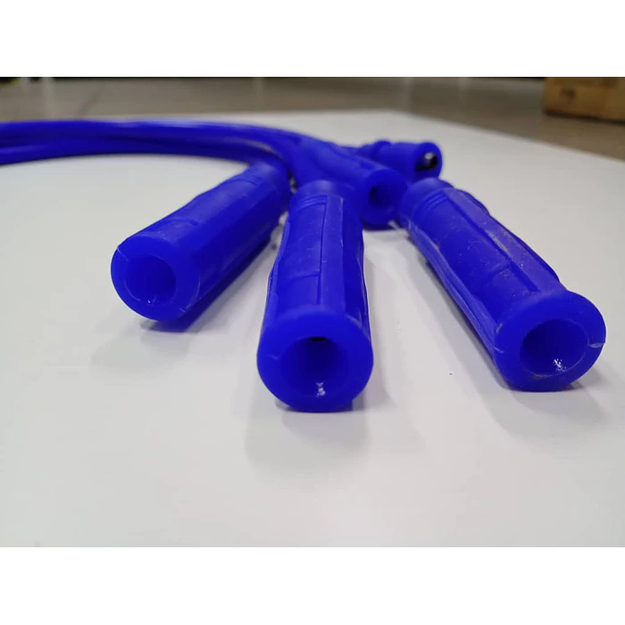 JUEGO 5 CABLES DE BUJÍAS ALTO VOLTAJE UNIVERSAL AUTOS 5