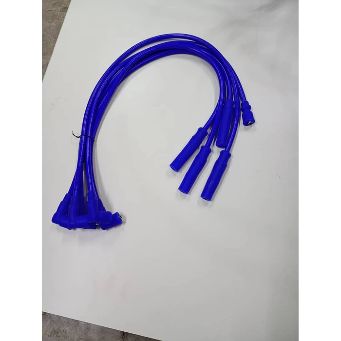 JUEGO 5 CABLES DE BUJÍAS ALTO VOLTAJE UNIVERSAL AUTOS 8
