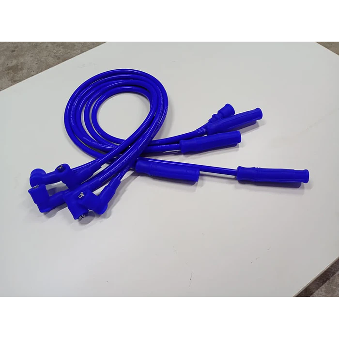 JUEGO 5 CABLES DE BUJÍAS ALTO VOLTAJE UNIVERSAL AUTOS 10