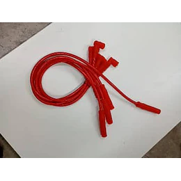 JUEGO 5 CABLES DE BUJÍAS ALTO VOLTAJE UNIVERSAL AUTOS