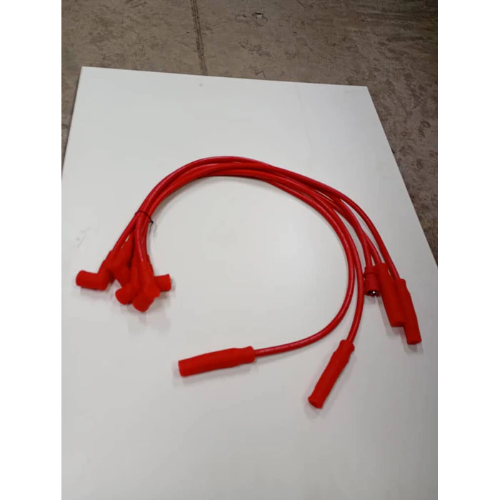 JUEGO 5 CABLES DE BUJÍAS ALTO VOLTAJE UNIVERSAL AUTOS 8