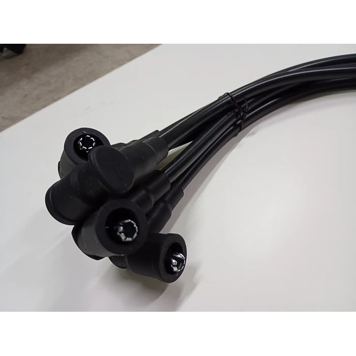 JUEGO 5 CABLES DE BUJÍAS ALTO VOLTAJE UNIVERSAL AUTOS 3