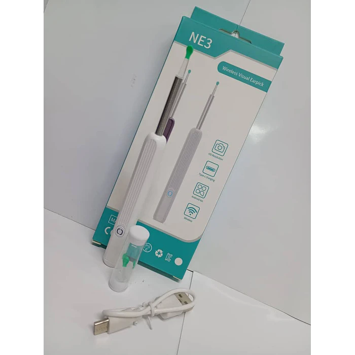 Limpiador De Oídos Con Cámara WiFi Otoscopio Celular NE3 13