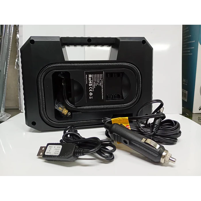 Compresor Aire Inalámbrico Carsun 150psi Digital Portátil 4