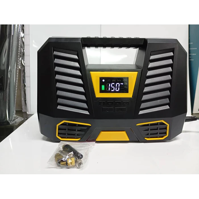 Compresor Aire Inalámbrico Carsun 150psi Digital Portátil 6