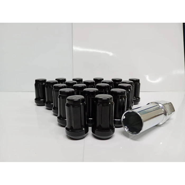 20 Tuercas De Seguridad Para Llantas Auto Con Llave 12mm* 1.5  2