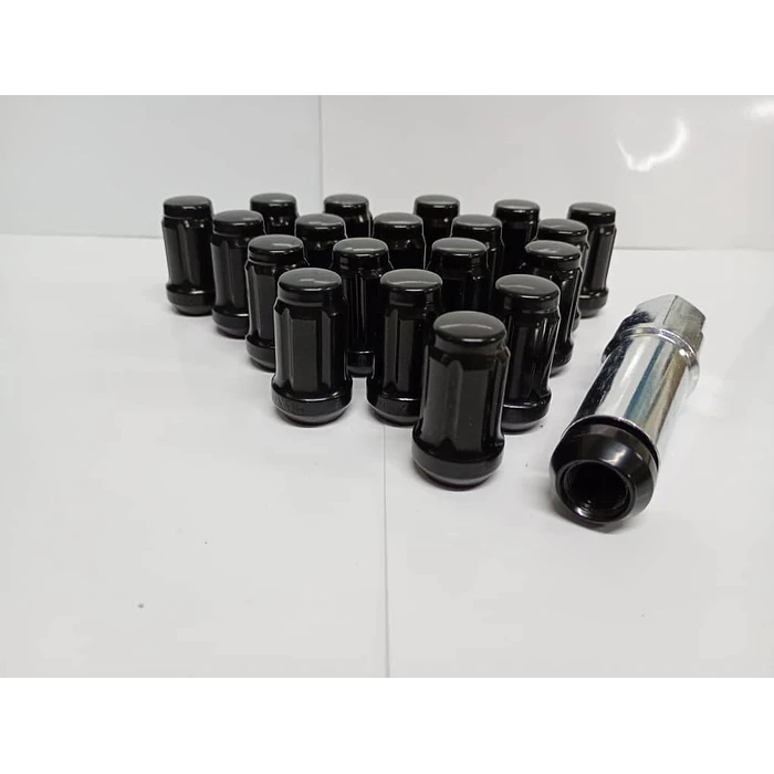 20 Tuercas De Seguridad Para Llantas Auto Con Llave 12mm* 1.5  3