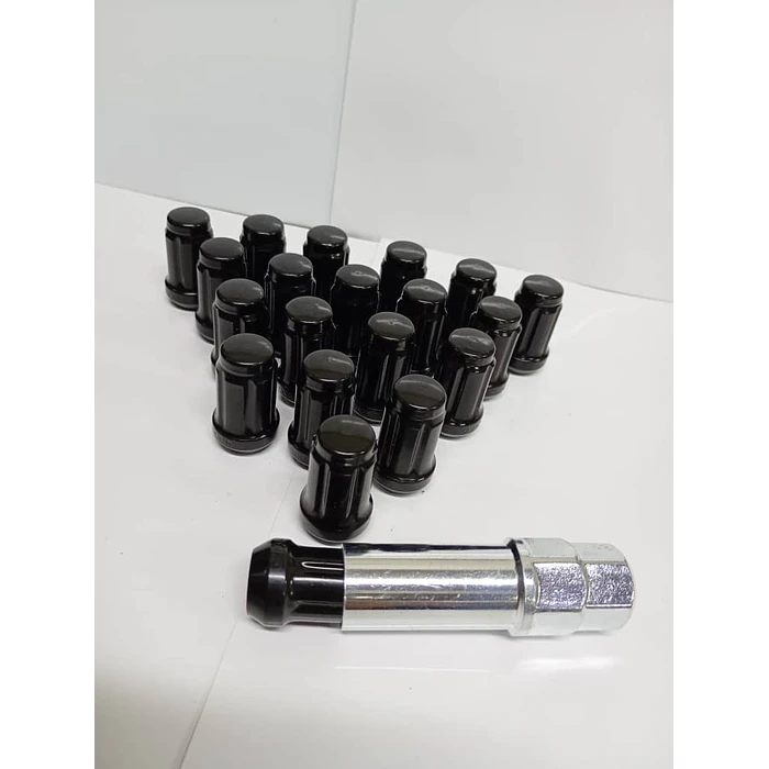 20 Tuercas De Seguridad Para Llantas Auto Con Llave 12mm* 1.5  4