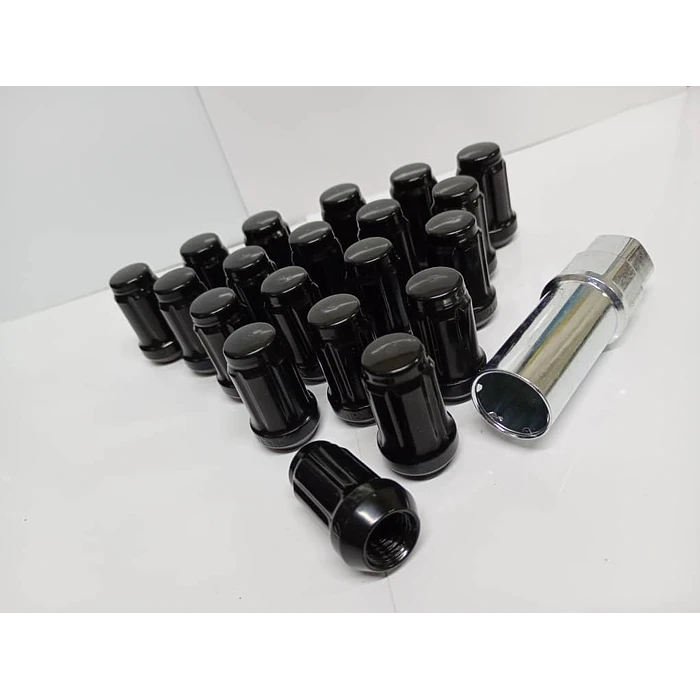 20 Tuercas De Seguridad Para Llantas Auto Con Llave 12mm* 1.5  6