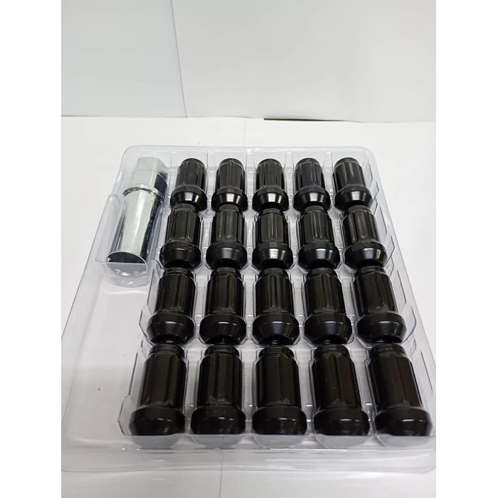 20 Tuercas De Seguridad Para Llantas Auto Con Llave 12mm* 1.5  8