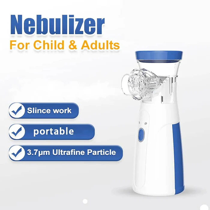 Nebulizador Portátil Inhalador USB A Pilas Adulto Niño 9