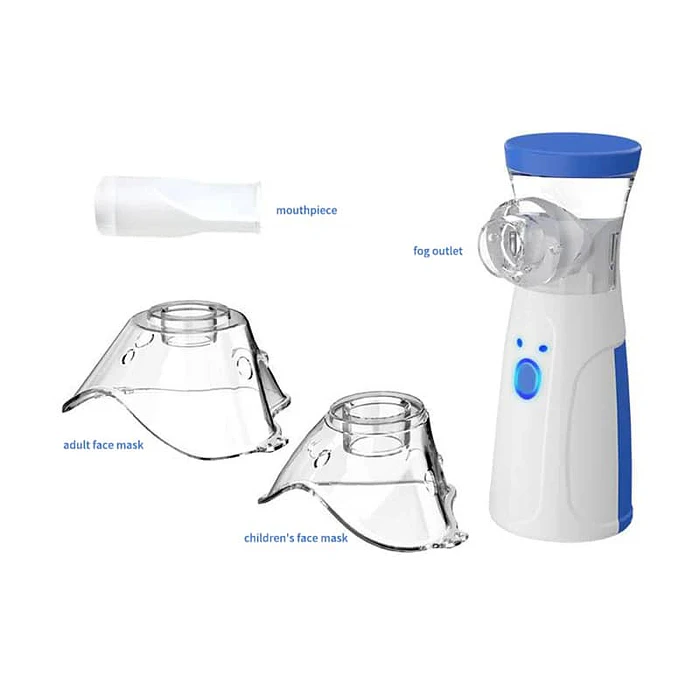 Nebulizador Portátil Inhalador USB A Pilas Adulto Niño 11