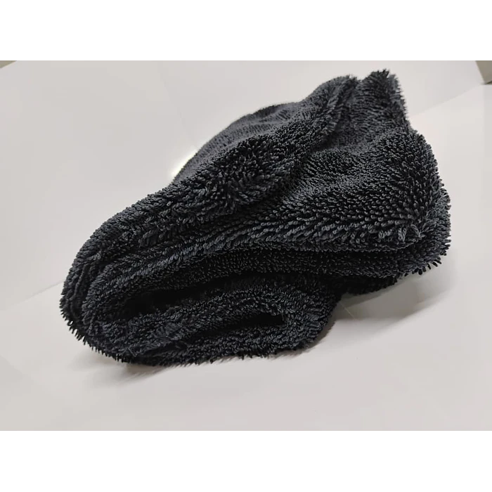 Super paño de Microfibra toalla de Ultra Secado - Calidad PREMIUM  1200GSM 60x40cm sin bordes ✨ color negro 7