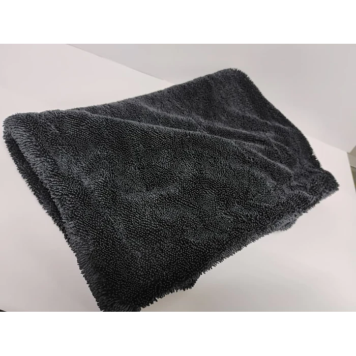 Super paño de Microfibra toalla de Ultra Secado - Calidad PREMIUM  1200GSM 60x40cm sin bordes ✨ color negro 8