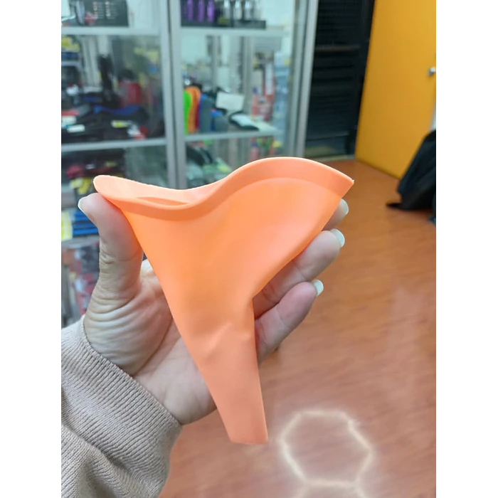 Urinario portátil femenino de emergencia reutilizable, inodoro de 21