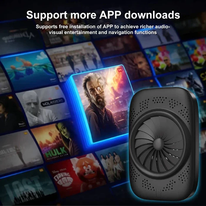 CARPLAY AI BOX 4 EN 1 ANDROID 15 – WIFI, YOUTUBE Y NETFLIX 5