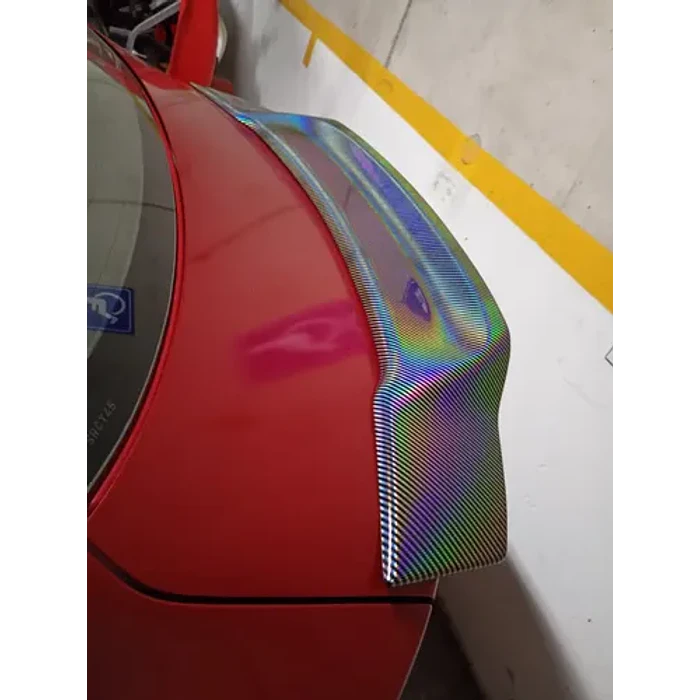 Aleron Trasero De Maletero Estilo Boca De Pato Carbono 120cm 2
