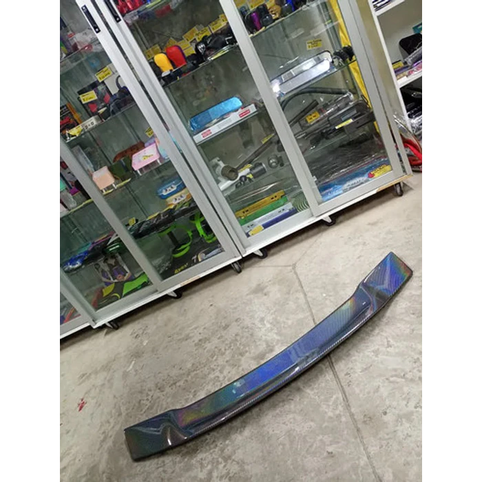 Aleron Trasero De Maletero Estilo Boca De Pato Carbono 120cm 10