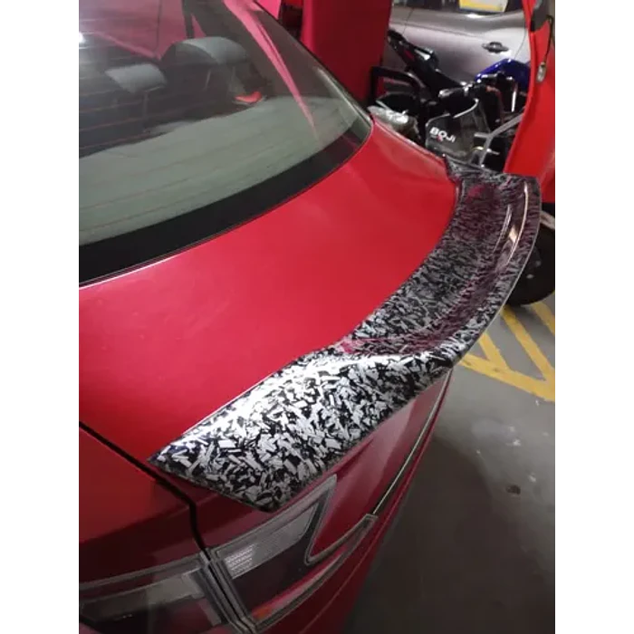 Aleron Trasero De Maletero Estilo Boca De Pato Forjado 120cm 6