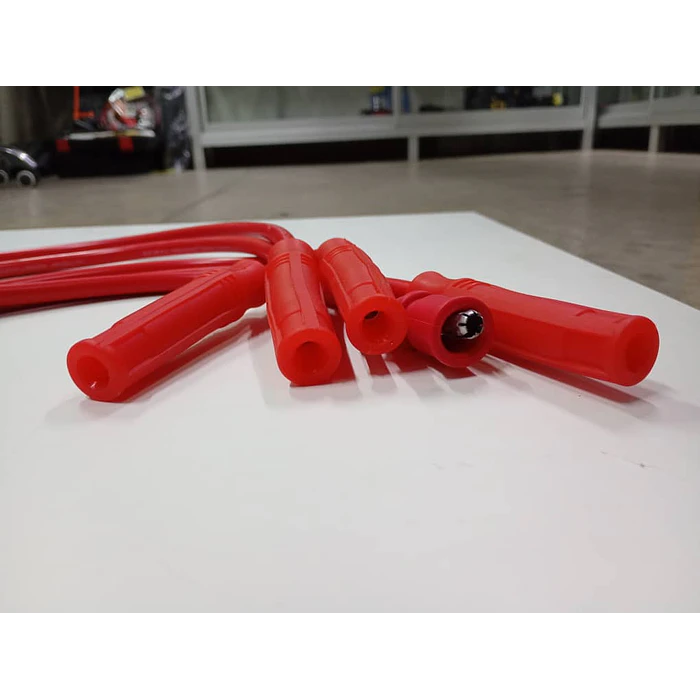 JUEGO 5 CABLES DE BUJÍAS ALTO VOLTAJE UNIVERSAL AUTOS 6
