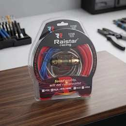 Kit De Cables De Sonido Para Amplificador De Auto 6 Awg