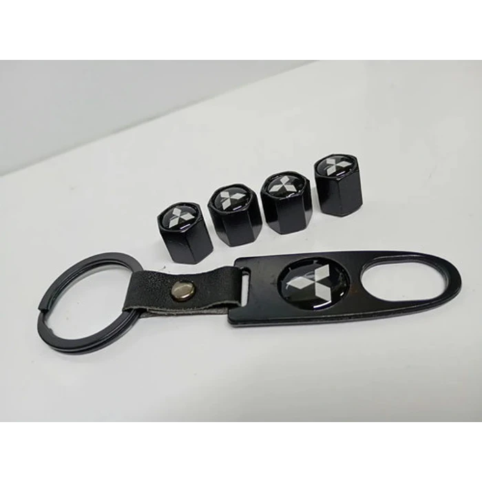 Llavero + Set De 4 Tapas De Válvulas Mt 5