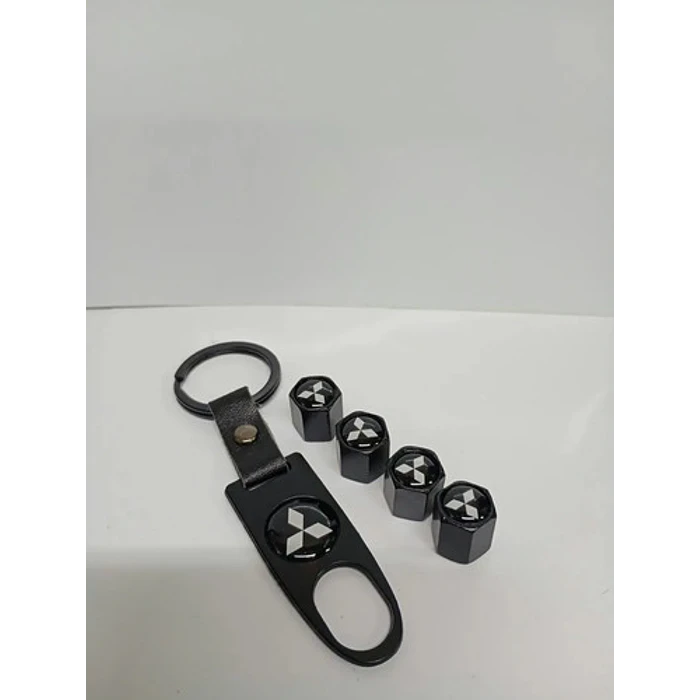 Llavero + Set De 4 Tapas De Válvulas Mt 7
