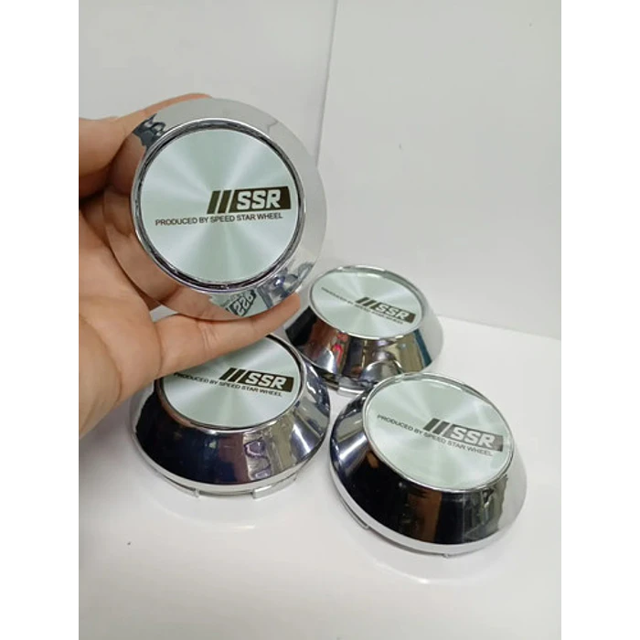 X4 Tapas Centro De Llantas De Auto Conicas 62mm X 68mm Ss Negris Con Negro 2