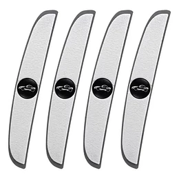 Kit 4 Topes Protectores De Puerta Para Auto Adhesivos