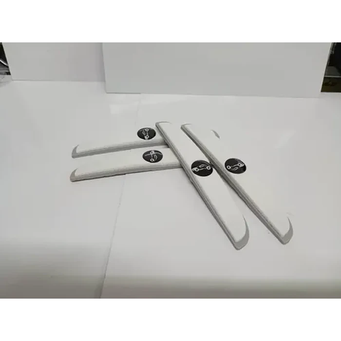 Kit 4 Topes Protectores De Puerta Para Auto Adhesivos 2