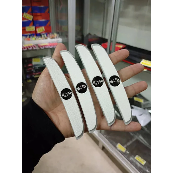 Kit 4 Topes Protectores De Puerta Para Auto Adhesivos 7
