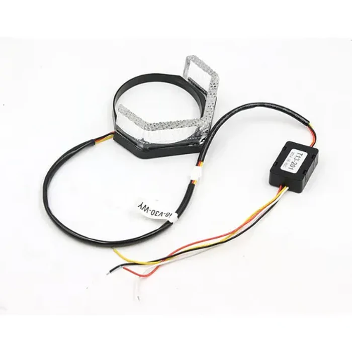 2pcs Anillos Aros Haxagonales Led Rgb Para Opticos De Autos Rgb 2