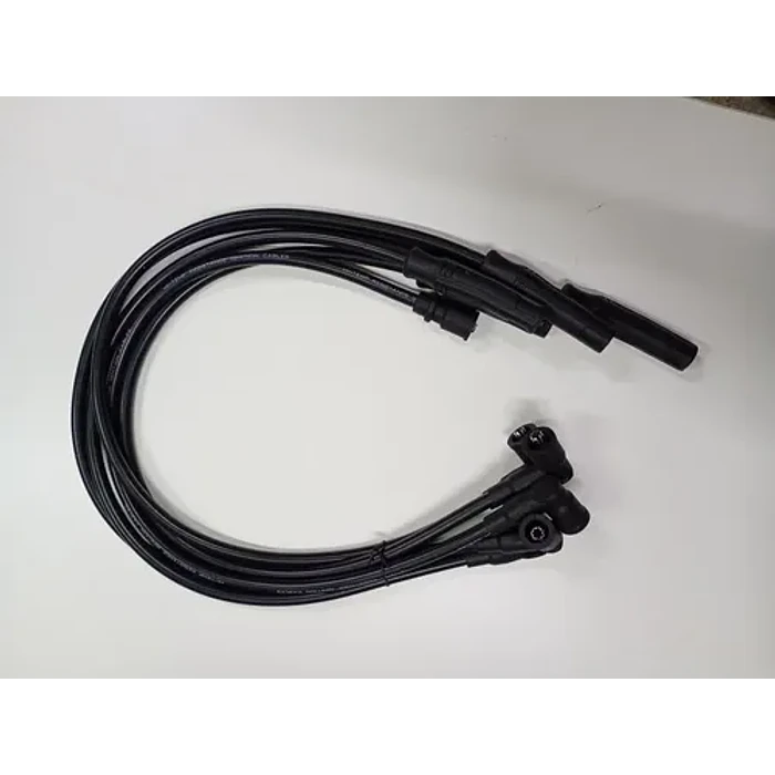 Juego 5 Cables Bujías Alto Voltaje Universal Autos. Negro 9
