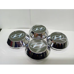 X4 Tapas Centro De Llantas De Auto Conicas  Hy Carbono