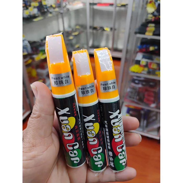 Lápiz Pintura Para Relleno Autos Accesorio Blanco Perlado 2