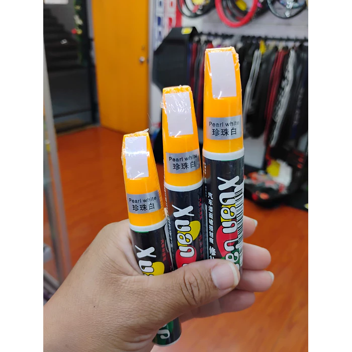 Lápiz Pintura Para Relleno Autos Accesorio Blanco Perlado 3