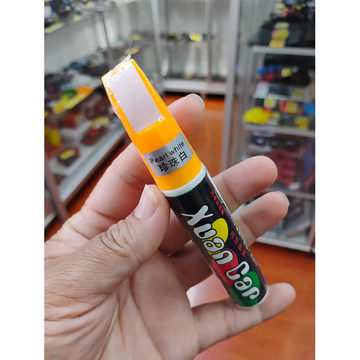 Lápiz Pintura Para Relleno Autos Accesorio Blanco Perlado 4