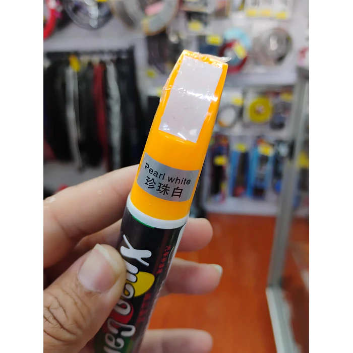 Lápiz Pintura Para Relleno Autos Accesorio Blanco Perlado 6